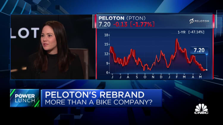 Peloton is seeking a rebrand as a