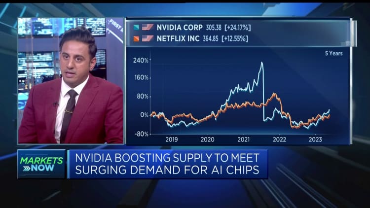 Why investors are looking to Nvidia to play the A.I. surge