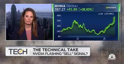 Nvidia shares hit record high as market cap nears $1 trillion on strong A.I. demand