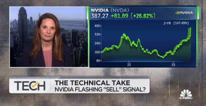 Nvidia shares hit record high as market cap nears $1 trillion on strong A.I. demand