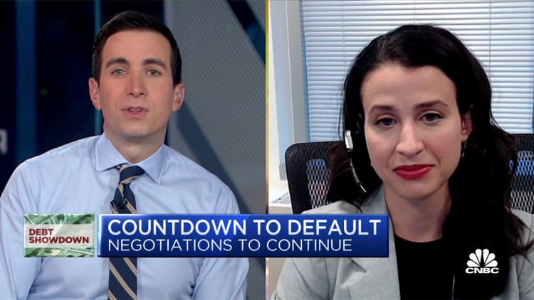 We're optimistic for a debt ceiling deal as early as today, says Strategas' Courtney Rosenberger
