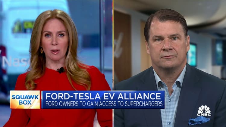Ford CEO Jim Farley on the new Ford-Tesla EV partnership: It's a bet for our customers