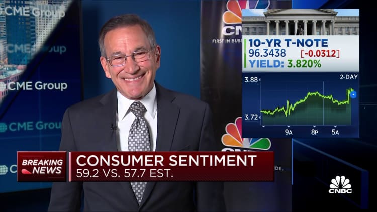 Univ. of Michigan consumer sentiment data comes in stronger than expected