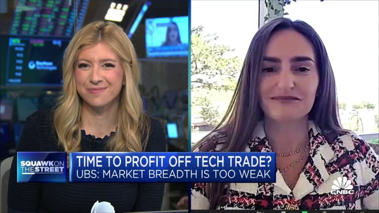 Watch the full CNBC interview with Alli McCartney of UBS