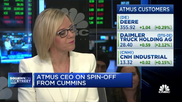 Atmus CEO on spin-off from Cummins