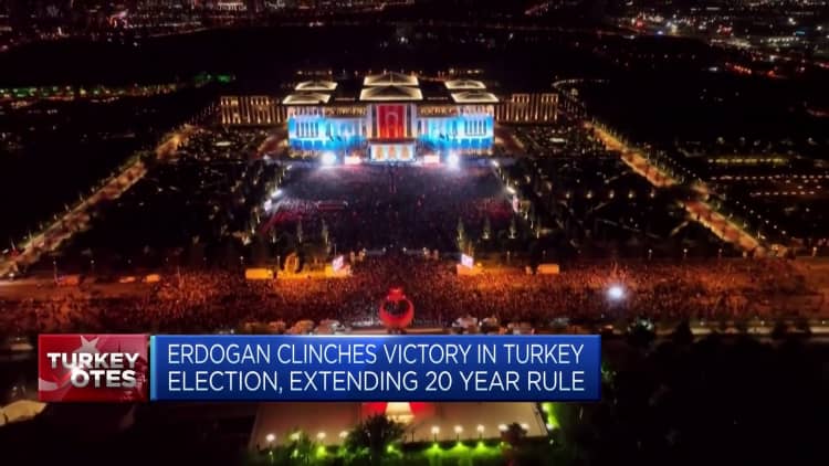 Erdogan gives Turkey an election victory