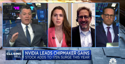 Watch CNBC's full interview with Requisite's Bryn Talkington, Bernstein Research's Stacy Rasgon and Trivariate's Adam Parker