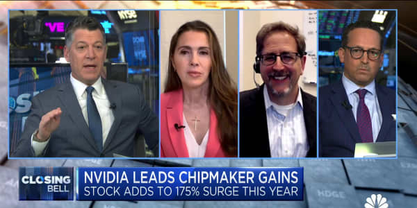 Watch CNBC's full interview with Requisite's Bryn Talkington, Bernstein Research's Stacy Rasgon and Trivariate's Adam Parker