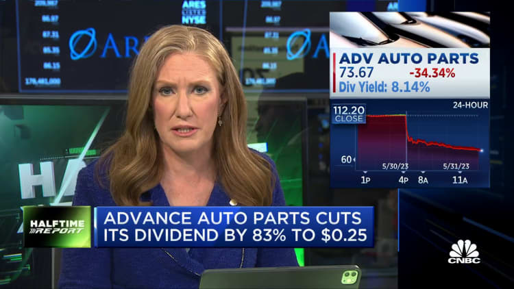 Advance Auto Parts is on pace for its worst day ever