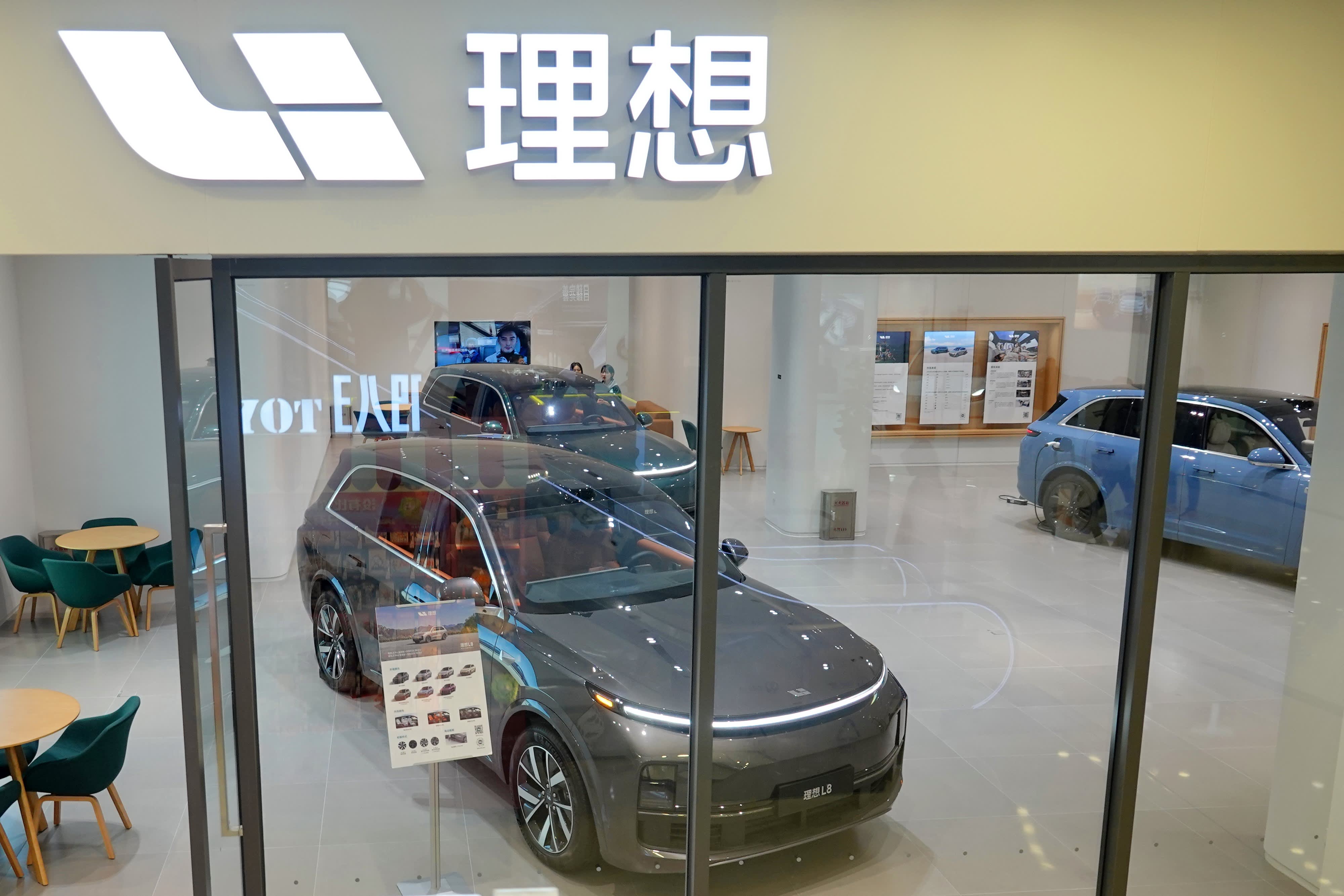 中国电动汽车初创公司理想汽车表示 5 月份汽车交付量翻了一番