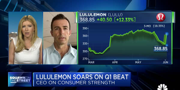 Watch CNBC's full interview with Lululemon CEO Calvin McDonald on Q1 earnings beat