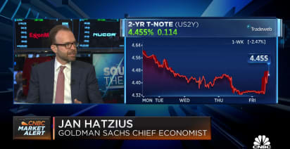 Watch CNBC’s full interview with Goldman Sachs’ Jan Hatzius