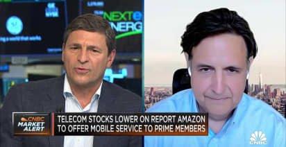 Telecom stocks drop on report that Amazon may offer mobile services to Prime members