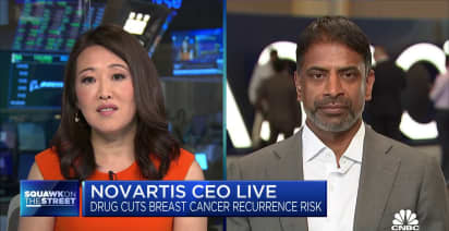 Novartis CEO Vas Narasimhan on the latest research on a breast cancer drug