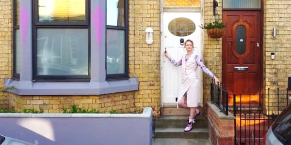 Inside a renovated $1 home in Liverpool, UK