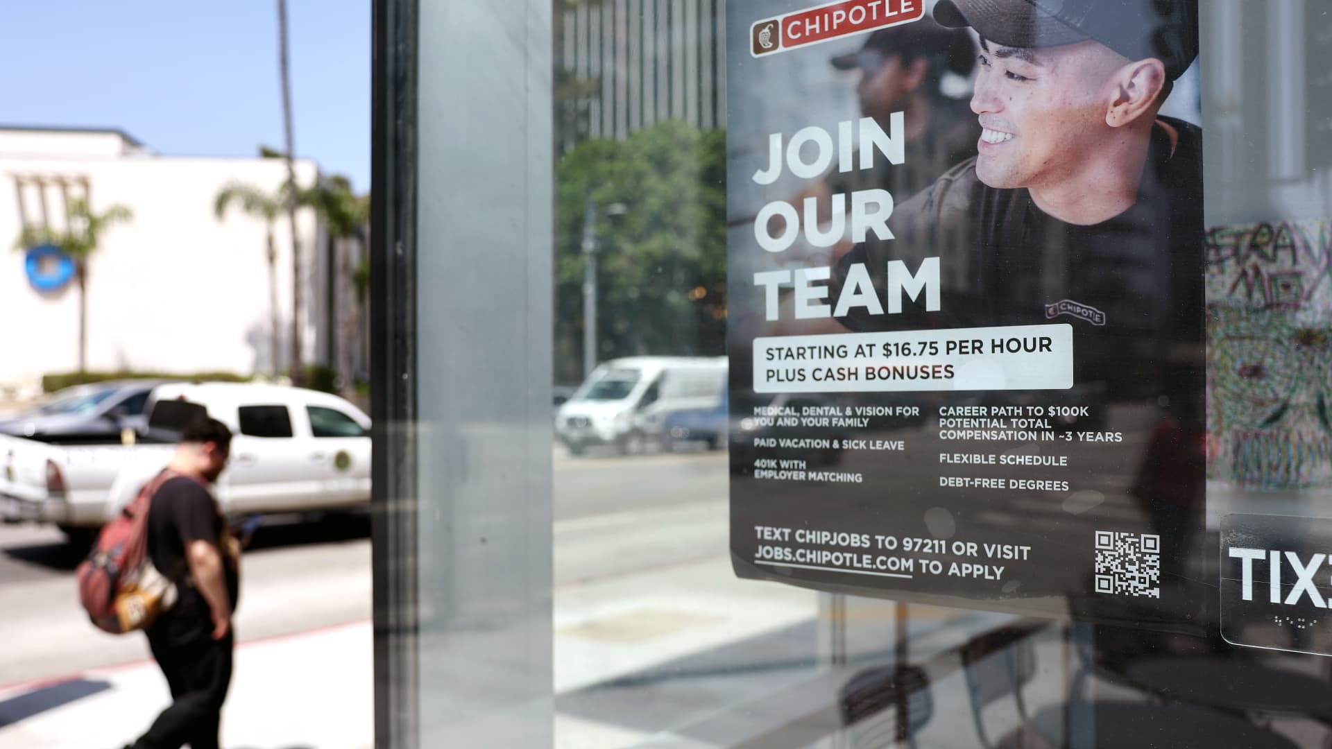 Job openings, layoffs declined in June in a positive sign for the labor market