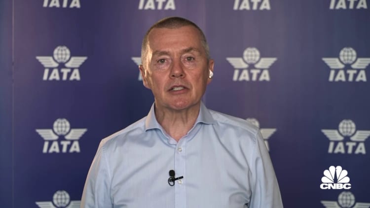 Aviation recovery is at about 90% compared to 2019, IATA director general says