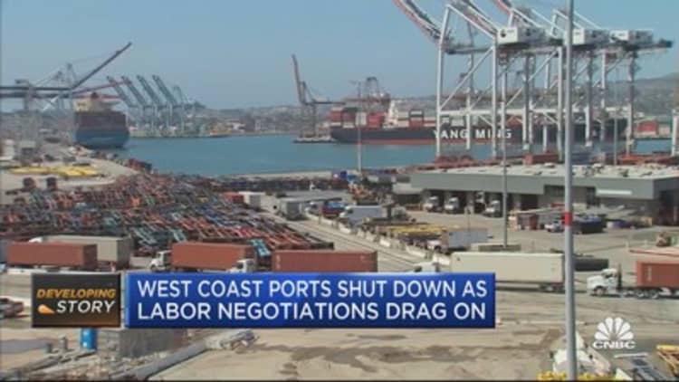 Key port facilities face shutdown amid potential contract deadlock