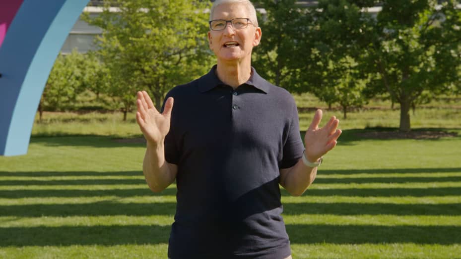 Tim Cook at WWDC23