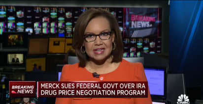 Merck sues U.S. government over Medicare drug price negotiations