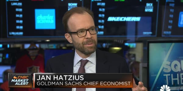 Watch CNBC’s full interview with Goldman Sachs’ Jan Hatzius