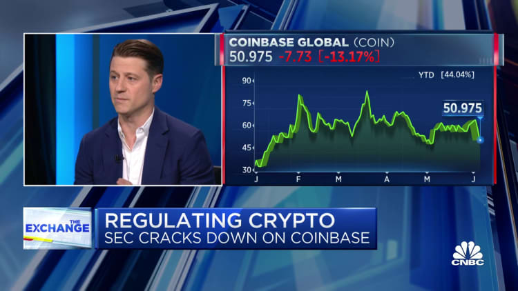 Crypto exploits the gray area between securities and commodities regulation, says actor Ben McKenzie