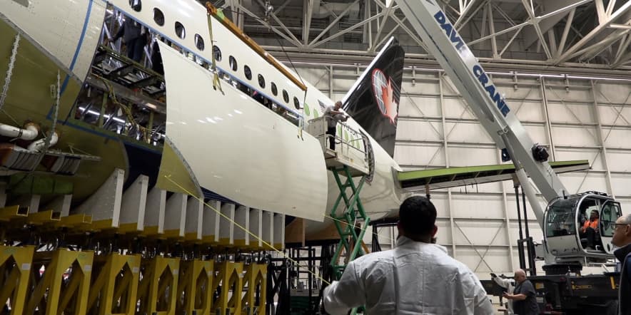 How passenger planes are given a second life as cargo jets