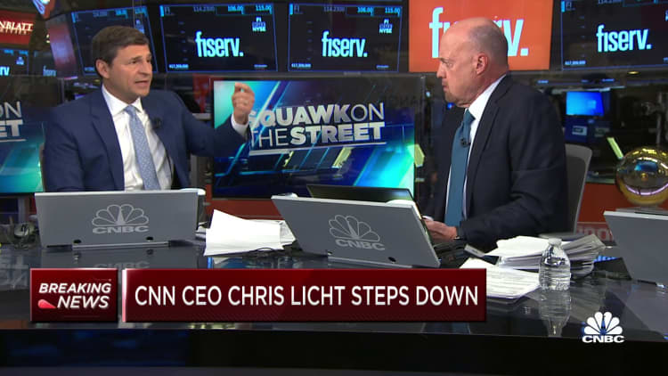 CNN CEO Chris Licht steps down