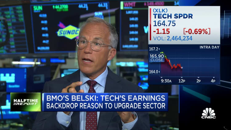 A.I. bringing earnings stability and acceleration to tech, says BMO's Brian Belski