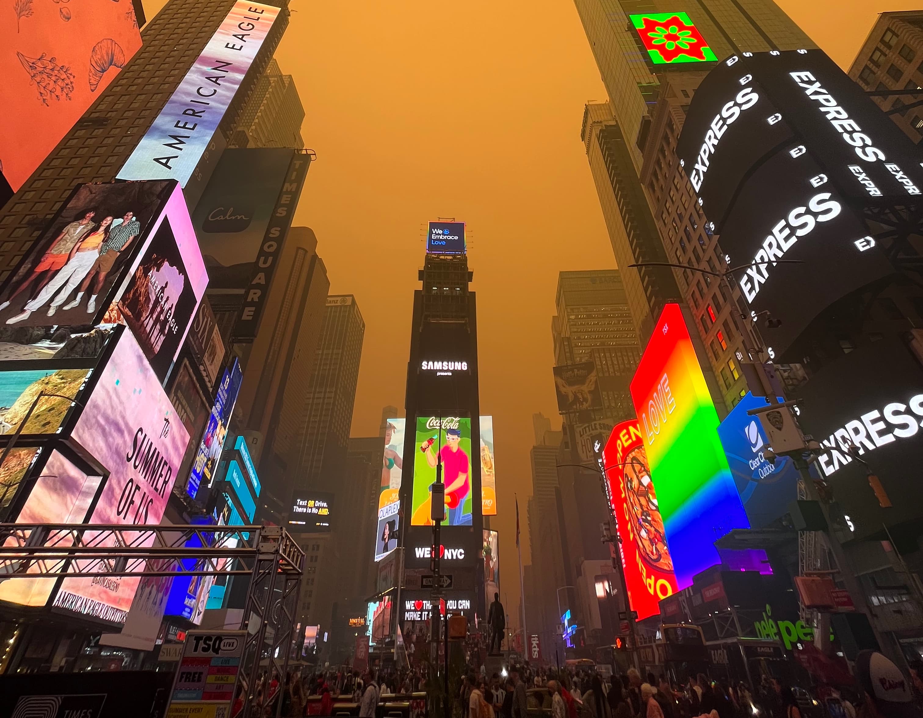 Canada wildfire smoke: New York City has world's worst air pollution