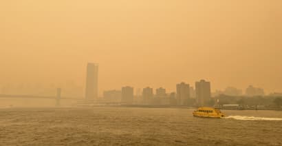 Hundreds of New York-area flights delayed as Canada wildfire smoke cuts visibility