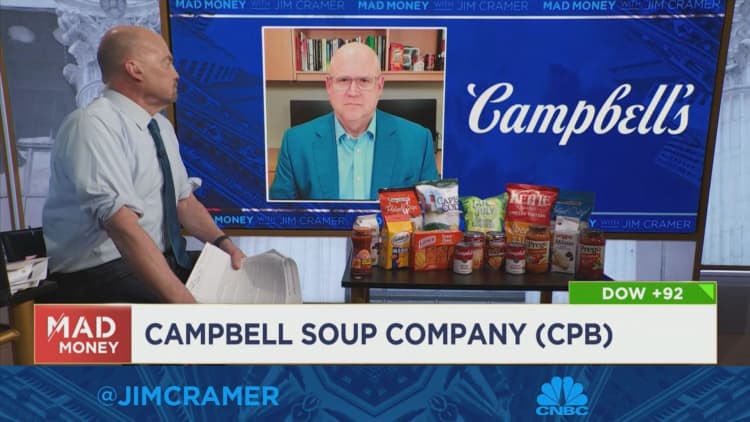 Campbell Soup CEO Mark Clouse goes one-on-one with Jim Cramer