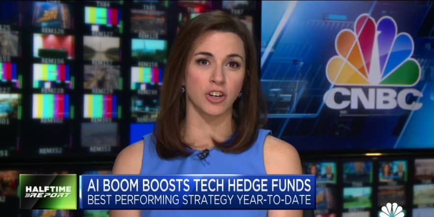 A.I. boom boosts tech hedge funds: Best performing strategy year-to-date