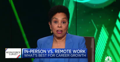 Why most workers view in-person work as better for career advancement