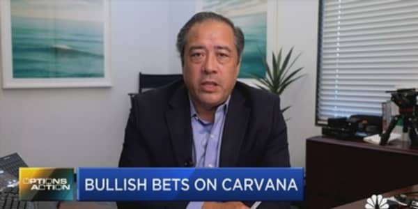 Carvana options hit the gas as bullish traders fight for shotgun seat