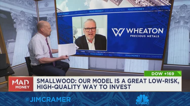 Wheaton Precious Metals CEO Randy Smallwood goes one-on-one with Jim Cramer