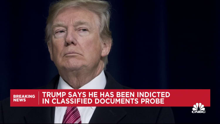 Trump indicted on 7 counts in the case of classified documents