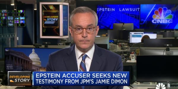 Epstein accuser seeks new testimony from JPMorgan's Jamie Dimon