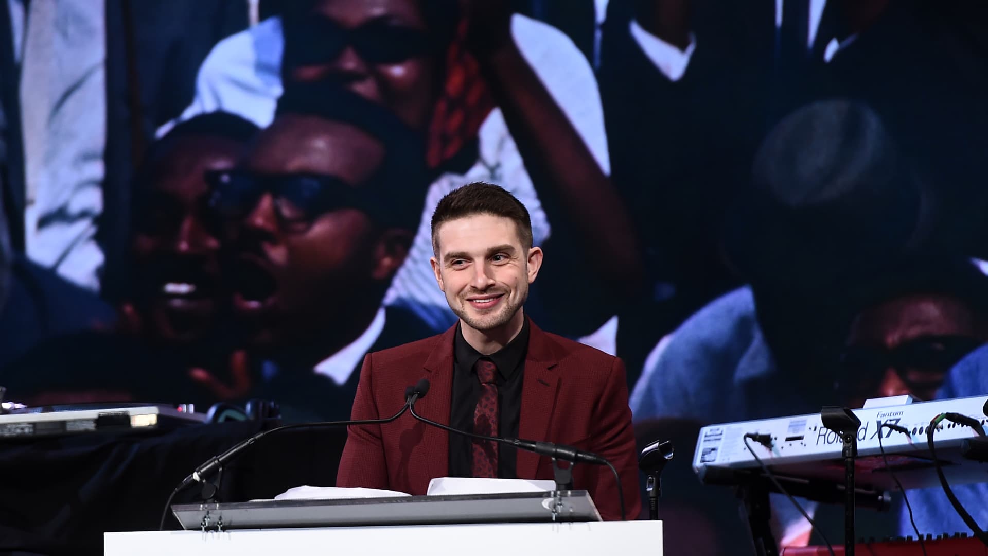 NEW YORK, NY - JUNE 06:Alexander Soros speaks during 2017 Gordon Parks Foundation Awards Gala at Cipriani 42nd Street on June 6, 2017 in New York City.(Photo by Ilya S. Savenok/Getty Images)