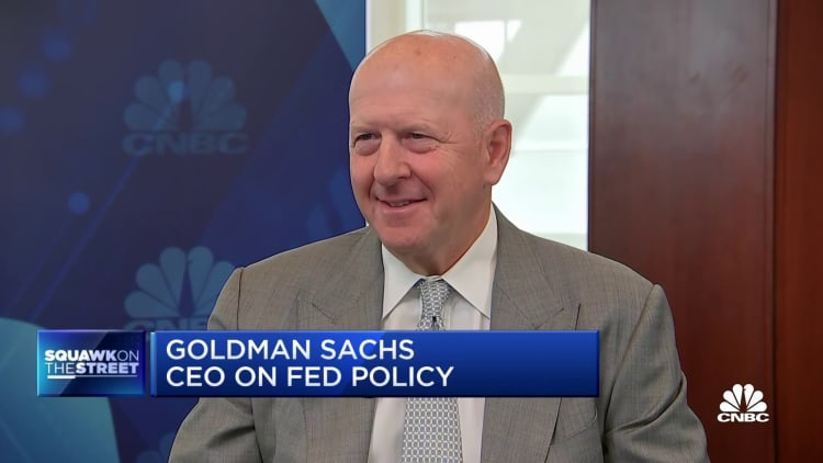 Goldman Sachs CEO: I've been surprised at the resilience of the economy over the past year