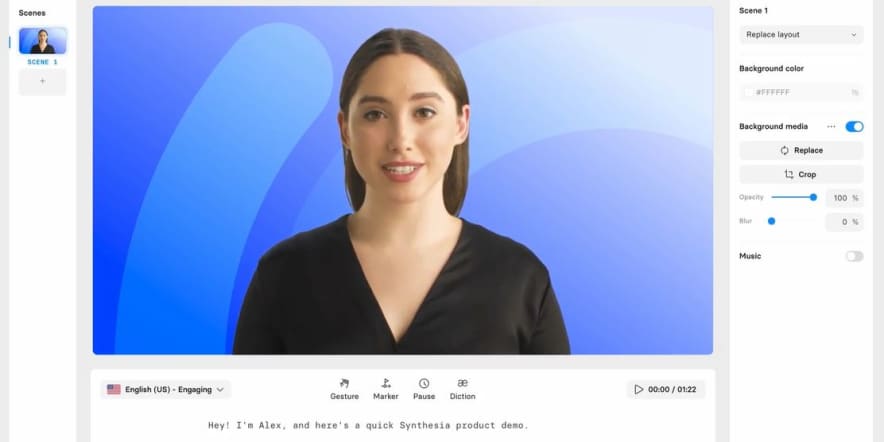 Nvidia-backed startup Synthesia unveils AI avatars that can be generated from text