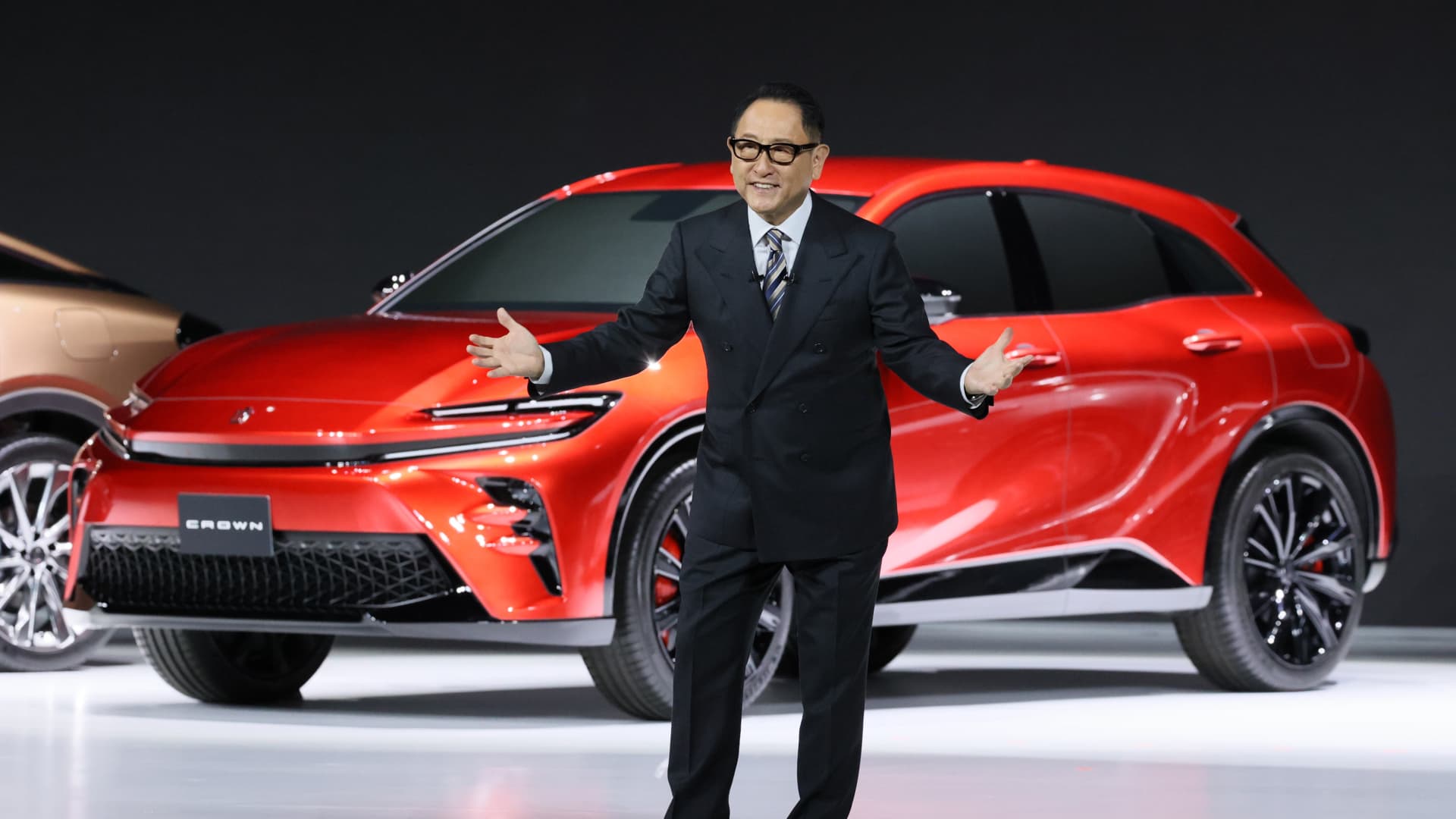 Akio Toyoda, Chairman of Toyota Motor Corporation.