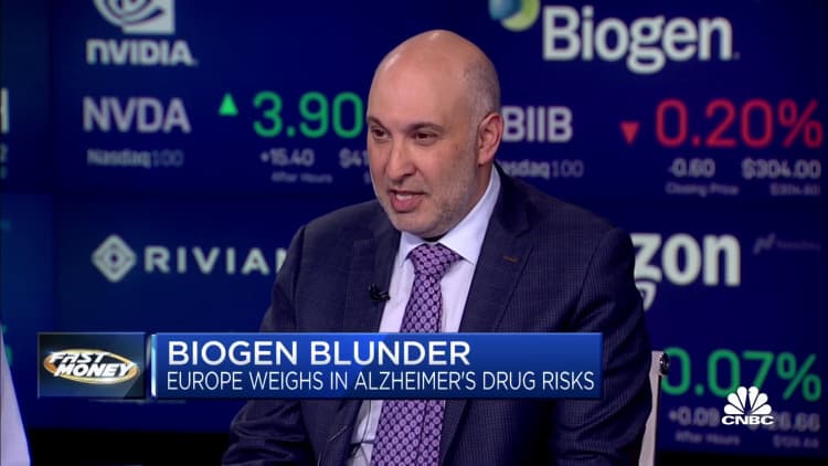 Biogen has been an 'uninvestable' stock for awhile, says Mizuho's Jared Holz