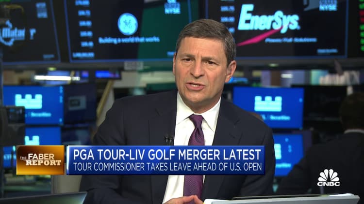 PGA Tour players may wish to hire their own bankers to advise on the LIV Golf: Faber deal