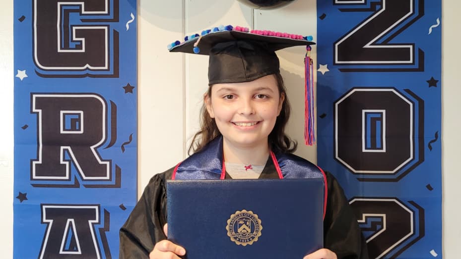 Why 12-year-old college grad's parents are sending her to high school