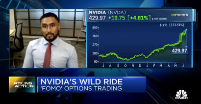 Options Action: Traders looking for Nvidia to continue rally through Friday