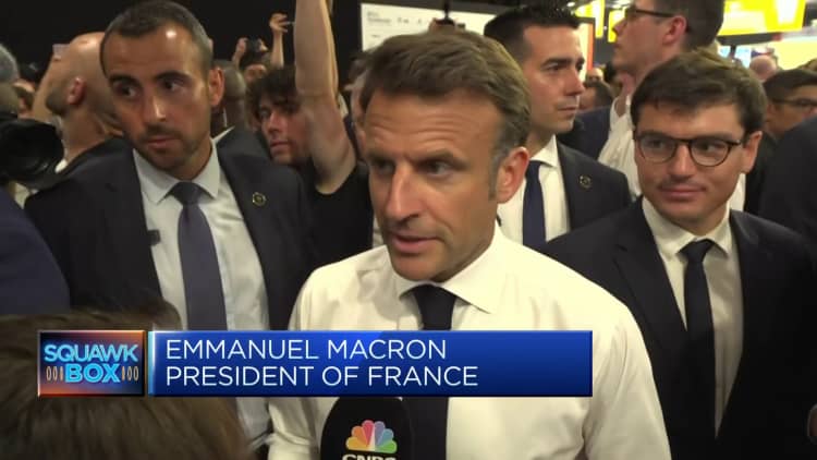 Macron: I think we need global regulations on artificial intelligence