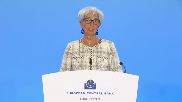 European Central Bank raises rates by 25 basis points, sees higher inflation ahead