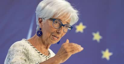 Watch: ECB President Christine Lagarde speaks after rate decision