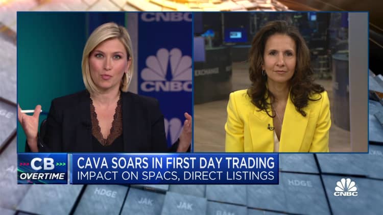 We're seeing a thawing in the IPO market, says NYSE President Lynn Martin following CAVA's IPO